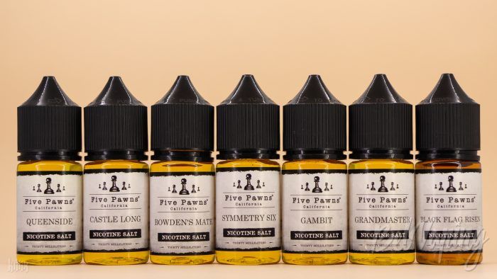Тара жидкости Five Pawns Nicotine Salts