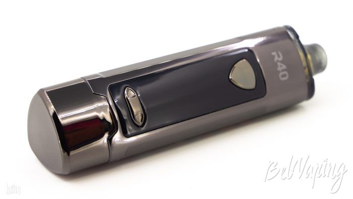 Внешний вид Wismec R40 со надетым снизу колпачком