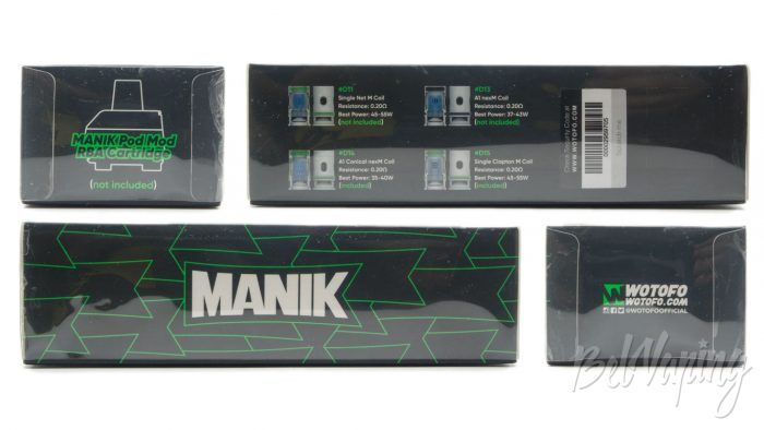 Wotofo MANIK pod mod - упаковка