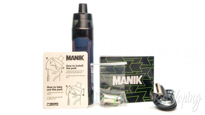 Wotofo MANIK pod mod - комплект поставки