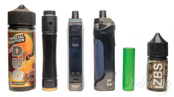 Wotofo MANIK pod mod - сравнение размеров