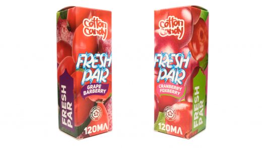 Обзор жидкостей FRESH PAR - новые вкусы от Cotton Candy
