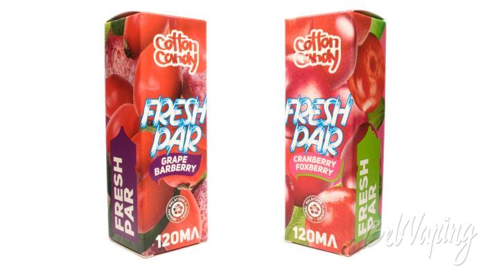 Обзор жидкостей FRESH PAR - новые вкусы от Cotton Candy