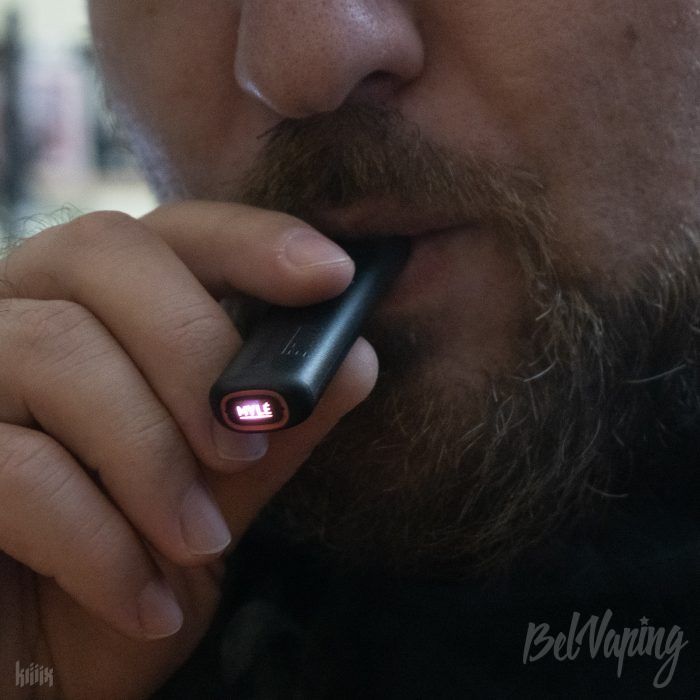 Работа индикатора MYLE Mini Disposable Kit