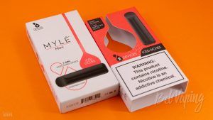 Упаковка MYLE Mini Disposable Kit внутри