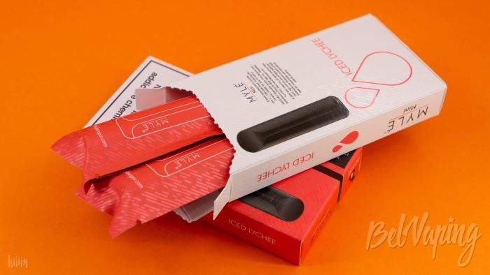 Содержимое упаковки MYLE Mini Disposable Kit