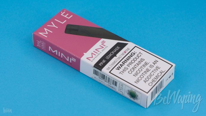 Одноразка MYLE Mini V2 PIMK LEMONADE