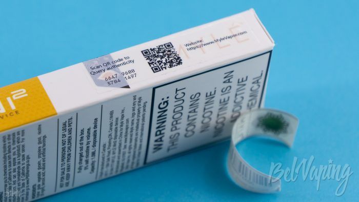 Проверка оригинальности MYLE Mini V2