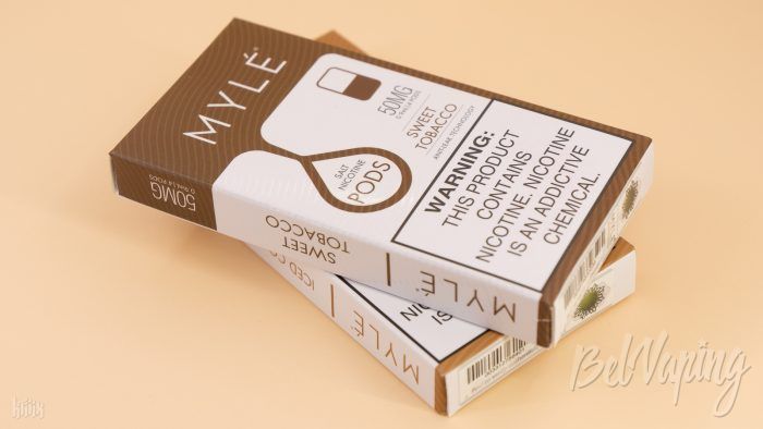 Упаковка картриджей MYLE PODS