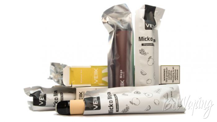 Одноразки Veiik MICKO MEGA - транспортная упаковка