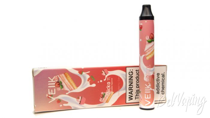 Одноразки Veiik MICKO PI - вкус STRAWBERRY CREAM