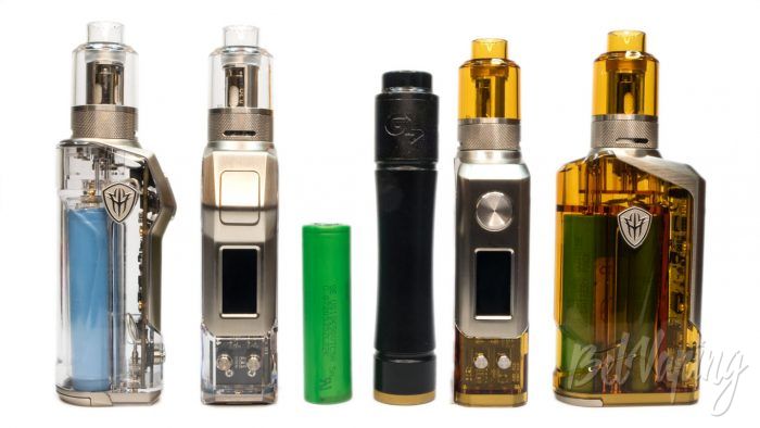 Rincoe JELLYBOX 228W - сравнение размеров