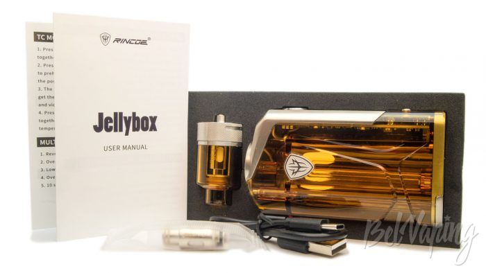 Rincoe JELLYBOX 228W - комплект поставки
