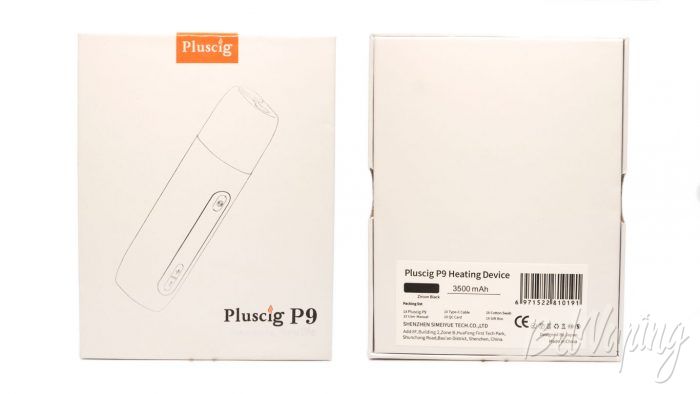 Система нагревания Pluscig P9 - упаковка