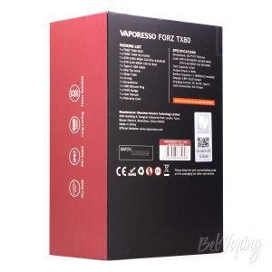 Упаковка набора Vaporesso Forz TX80