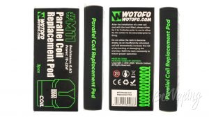 Wotofo MANIK MINI pod - упаковка картриджей