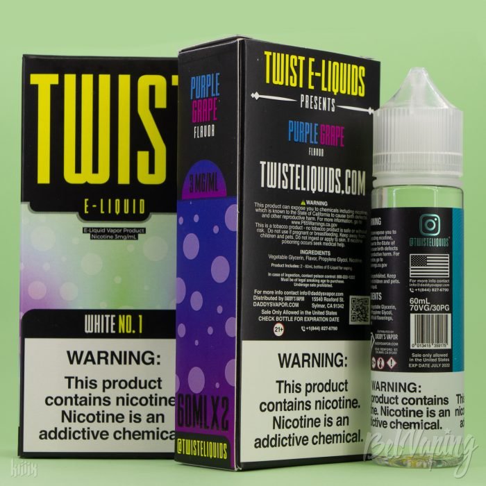 Упаковка жидкости TWIST E-LIQUID (120 мл)