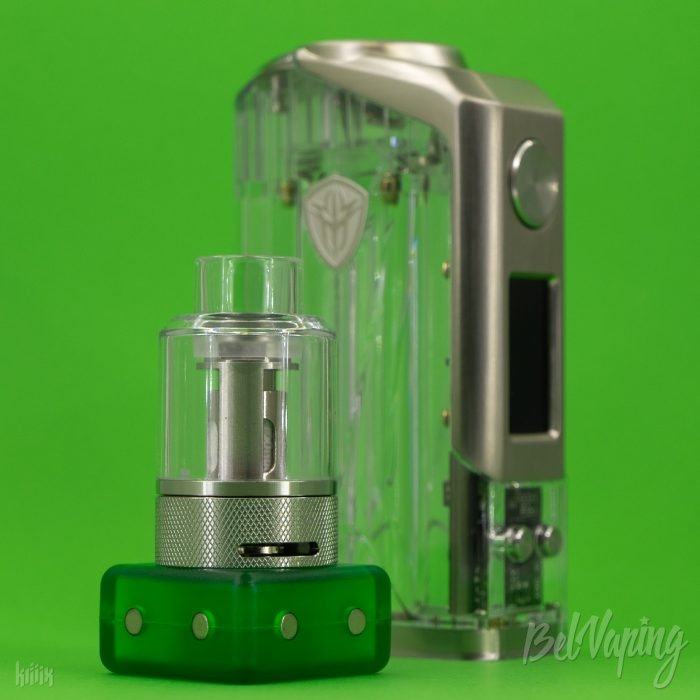 Внешний вид JellyTank из набора JellyBox 228W Kit от Rincoe