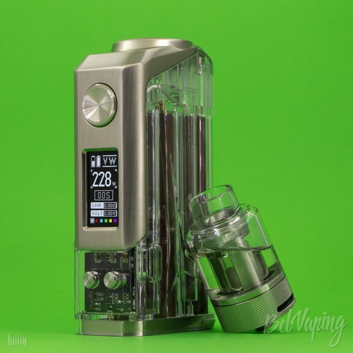 Экран и кнопки JellyBox 228W Mod