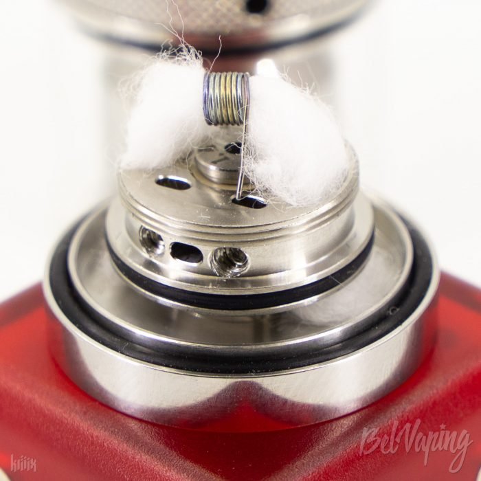Укладка ваты в Nevermore MTL RTA