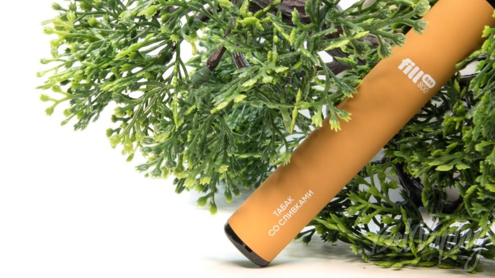 Одноразки Vapeonly FILLBAR 800 - вкус ТАБАК СО СЛИВКАМИ