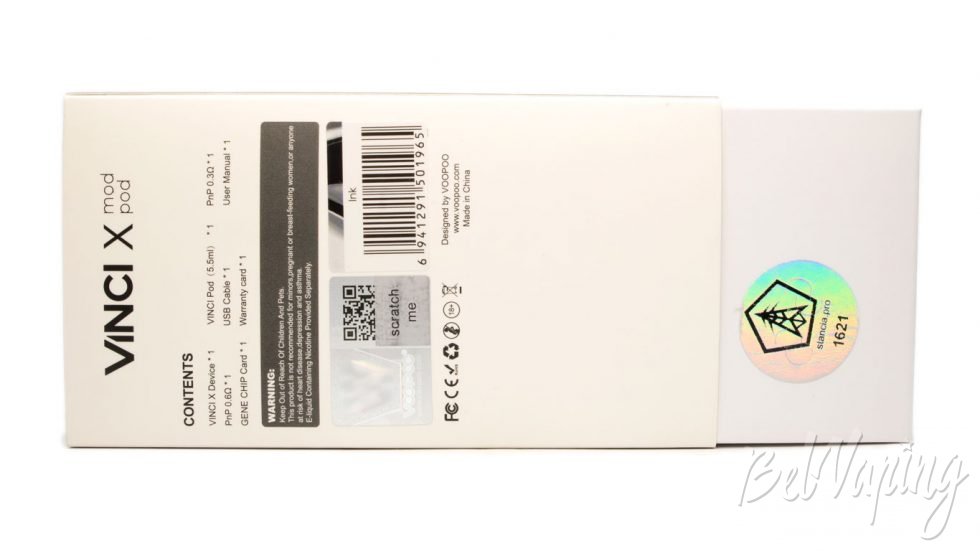 Voopoo VINCI X POD MOD - гарантия от STANCIA.PRO