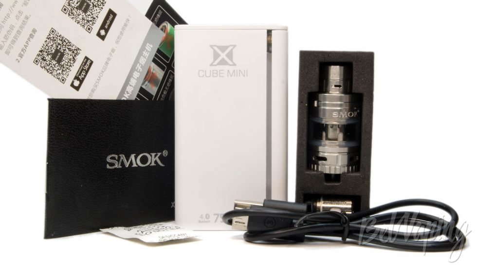 Smok CUBE MINI KIT - комплект поставки