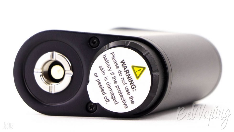 Предупреждение на крышке iStick Pico Plus