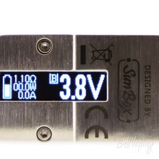 Экран Aspire MIXX 60W Box Mod в режиме bypass