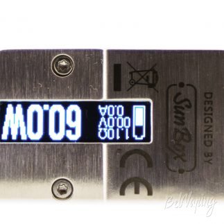 Экран Aspire MIXX 60W Box Mod с перевернутой индикацией