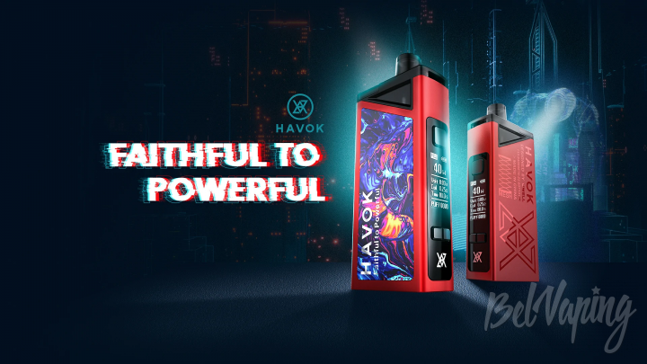 Uwell Havok V1 Pod Mod. Первый взгляд