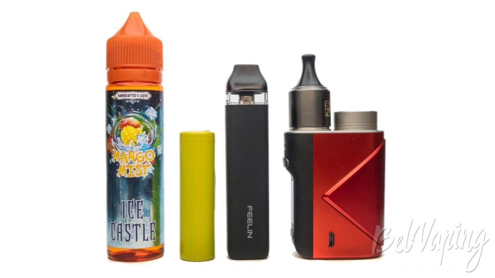 Nevoks FEELIN POD KIT - сравнение размеров