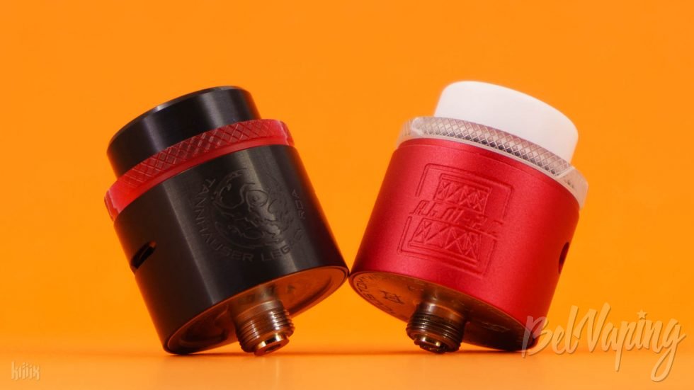 Tannhauser Legacy RDA V1.8 и Tannhauser Gate RDA V1.4 с юбкой от Прогресс RDA V1.7
