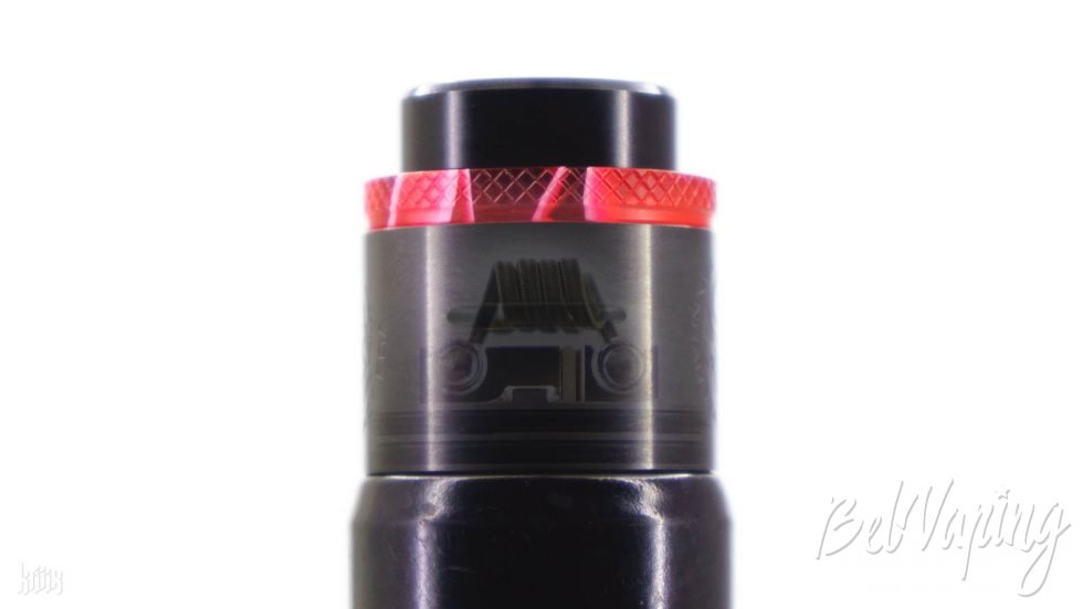 Положение спиралей относительно обдува в Tannhauser Legacy RDA 1.8