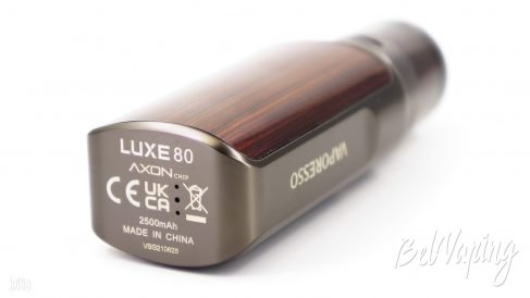 Внешний вид Vaporesso LUXE 80 Pod Mod снизу