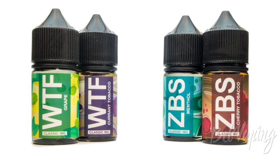 MTL жидкости ZBS и WTF от CHELLAB