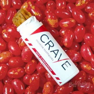 Зубочистки с никотином Crave Hot Cinnamon