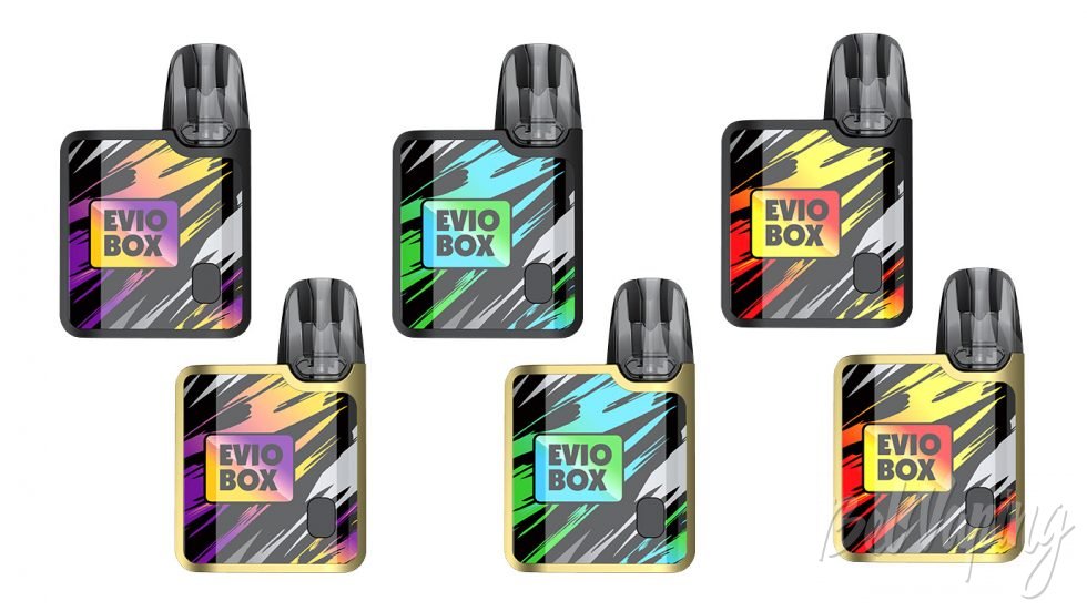 Цвета металлических EVIO BOX (Zinc Alloy Version)