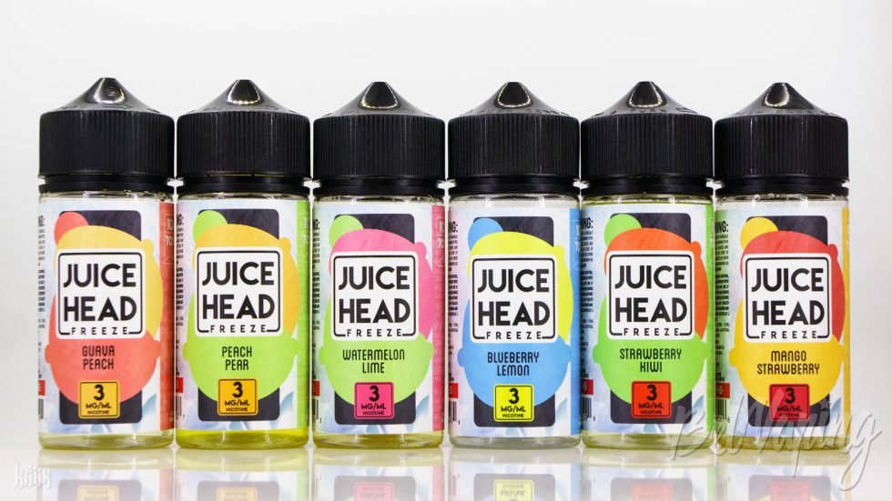 Линейка жидкости Juice Head Freeze Eliquid от Streamline