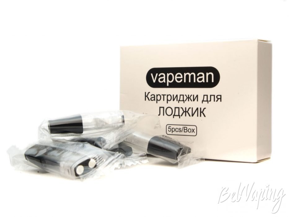 VAPEMAN - POD. Аналог Лоджика - сменные картриджи