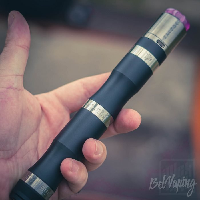Мехмод Vert2 Mechanical Mod от Unicorn Vapes Inc и PSDBD в стаке с дрипкой Kennedy 28mm RDA