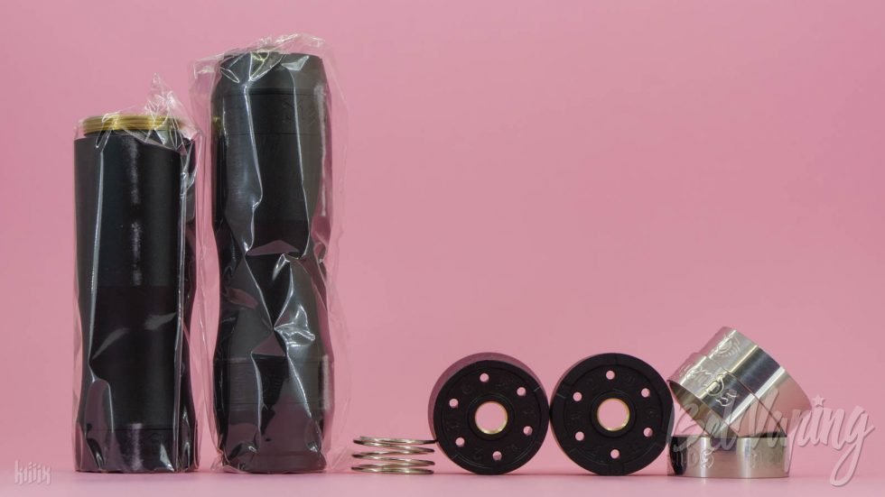 Комплект мехмода Vert2 Mechanical Mod от Unicorn Vapes Inc и PSDBD