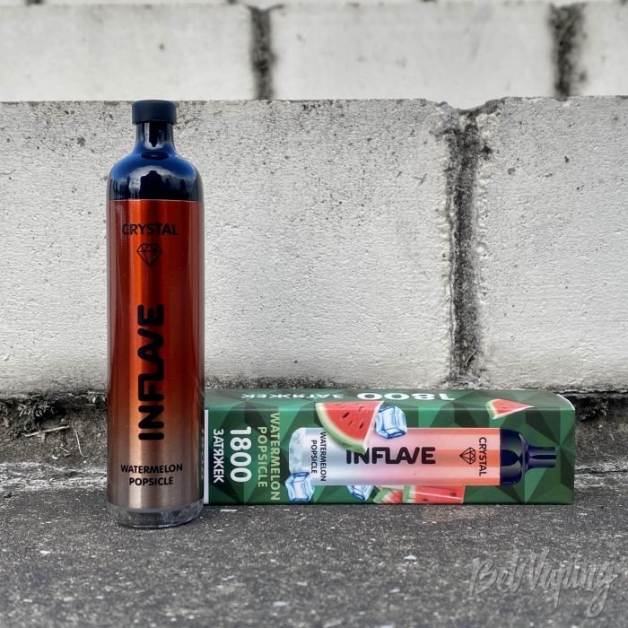 Одноразки Inflave Crystal 1800 Watermelon Popsicle