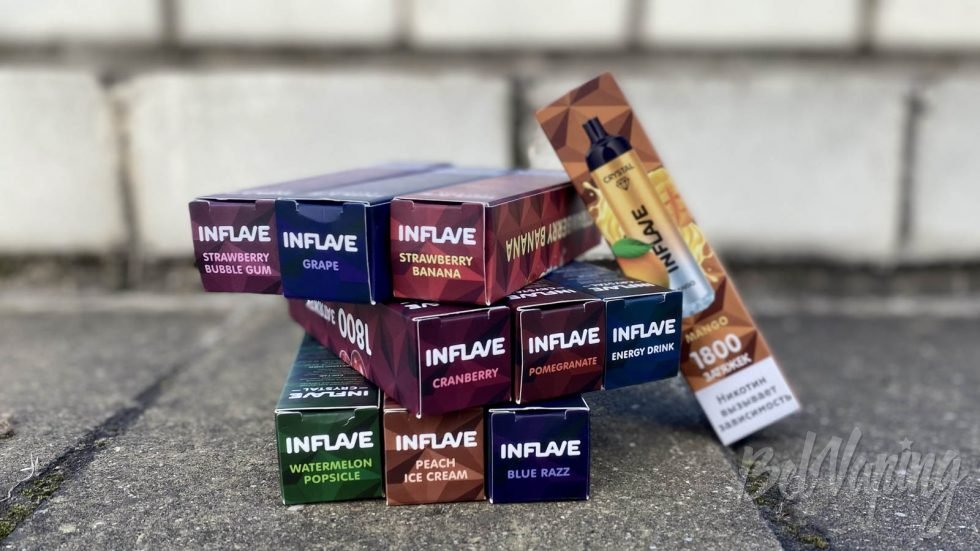 Линейка одноразок Inflave Crystal 1800