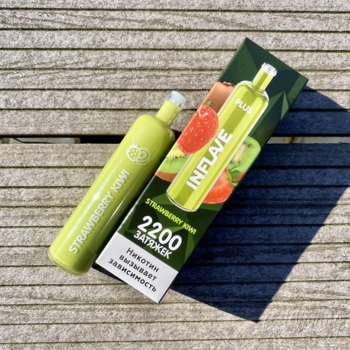 Одноразка Inflave Plus 2200 Strawberry Kiwi