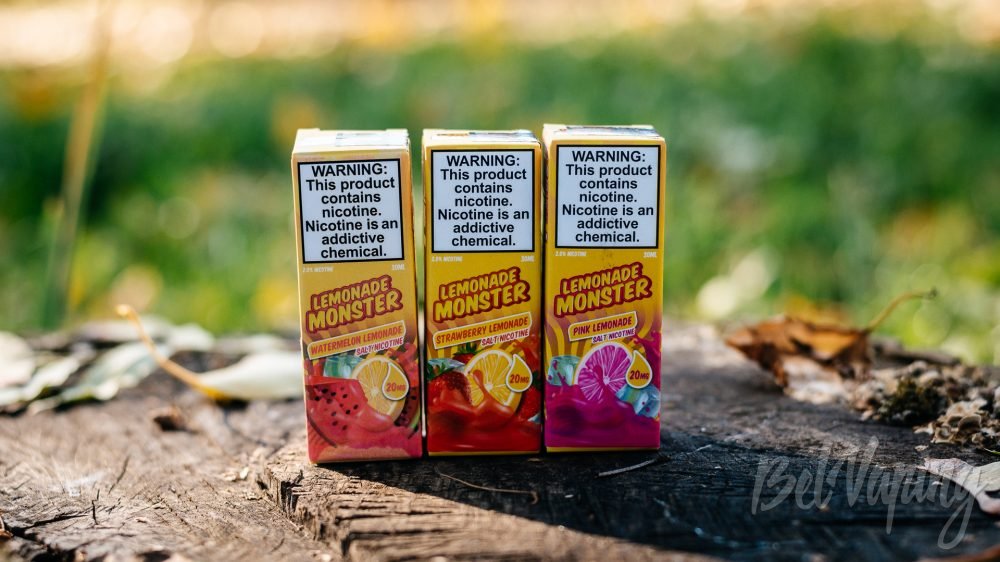 Обзор жидкостей Lemonade Monster Salt
