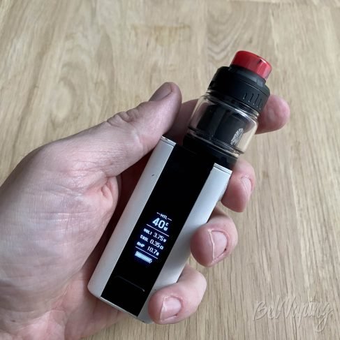 Внешний вид OXVA Arbiter RTA на Cuboid Mini