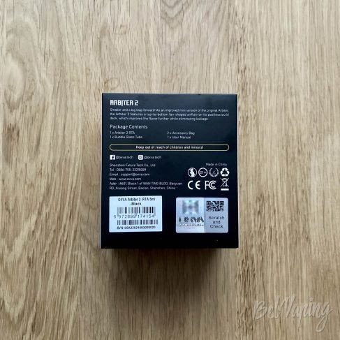 Упаковка OXVA Arbiter RTA