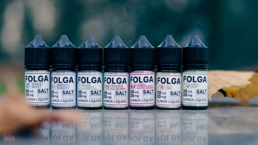 Обзор жидкости Folga Ice Kiss Salt от Alpaca