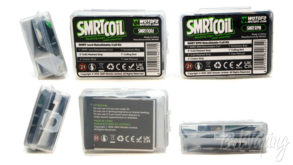 Wotofo SMRT Coil - упаковка